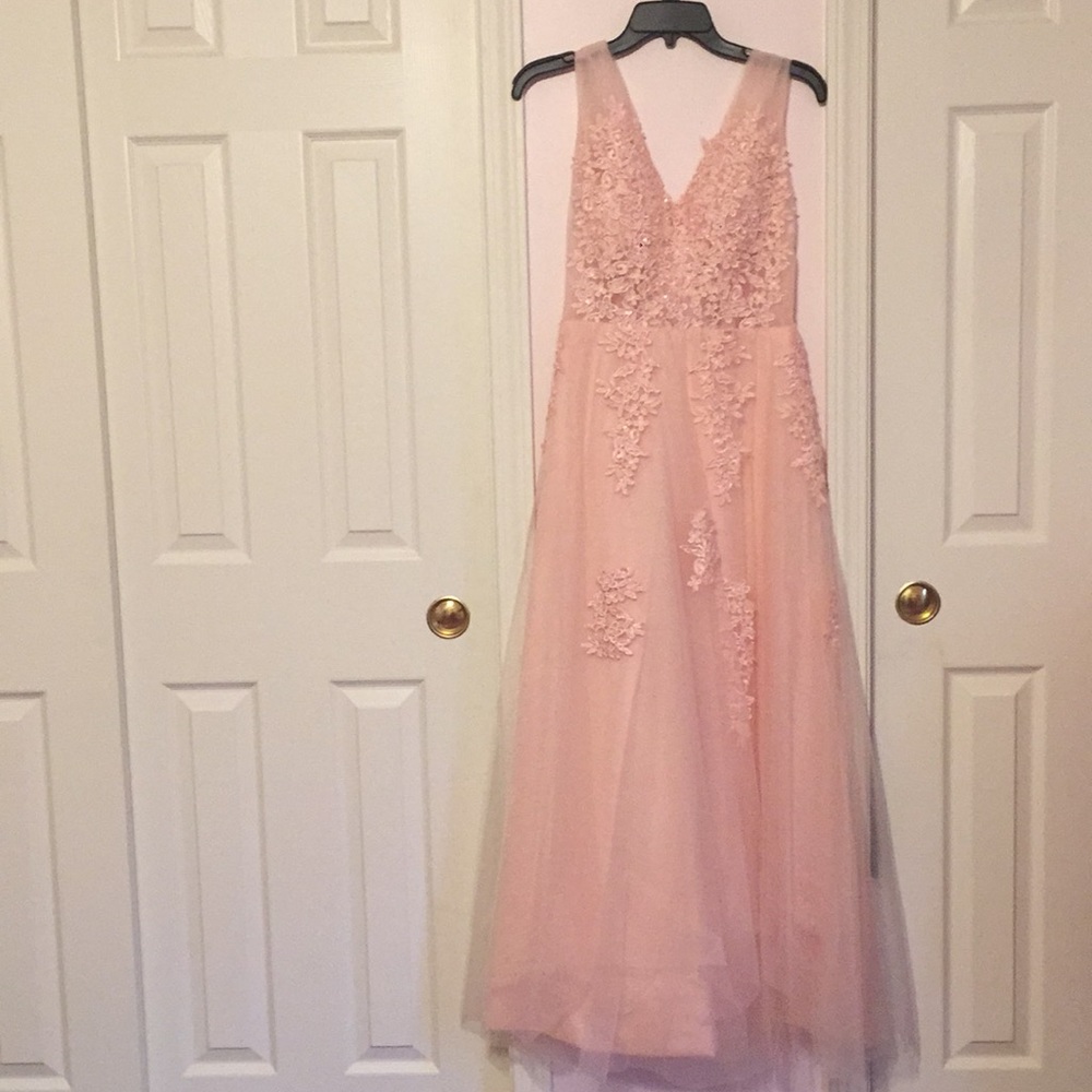 Pink Tulle Prom/Bridesmaid/Event Dress